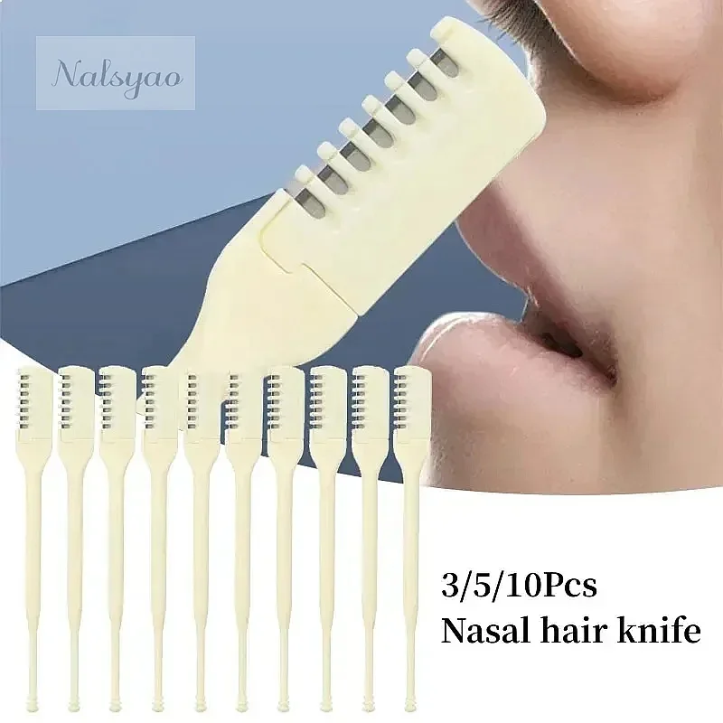 Men'S Grooming Eyebrow Shape - 360° Rotating Nose Hair Trimmer for