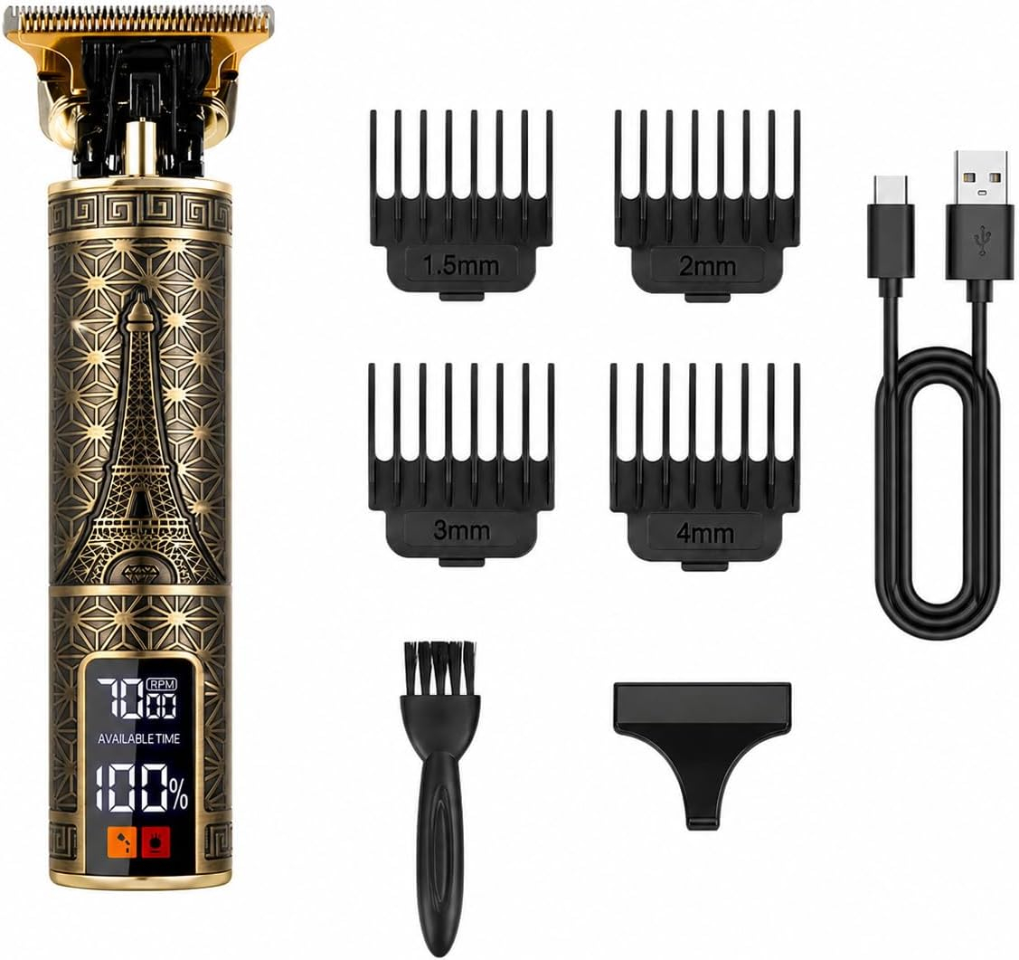 Men'S Grooming Kits - Men's Professional Electric Hair Clipper with