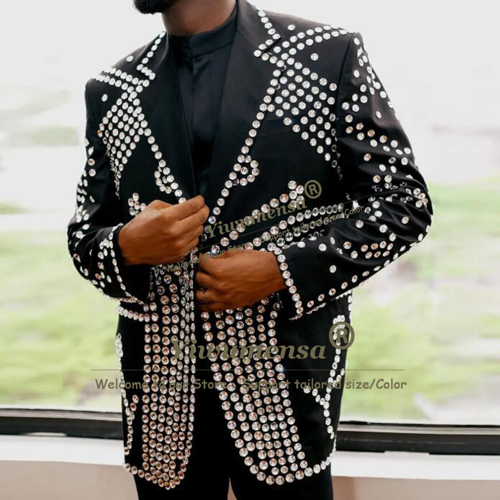 Men'S Grooming Kits - Heavy Beaded Stones Suits Men For