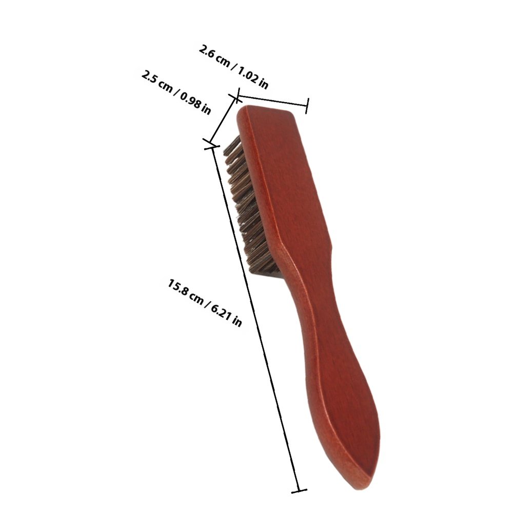 2Pcs Beard Grooming Brush Wood - Men'S Grooming Hair ulasan dan harga