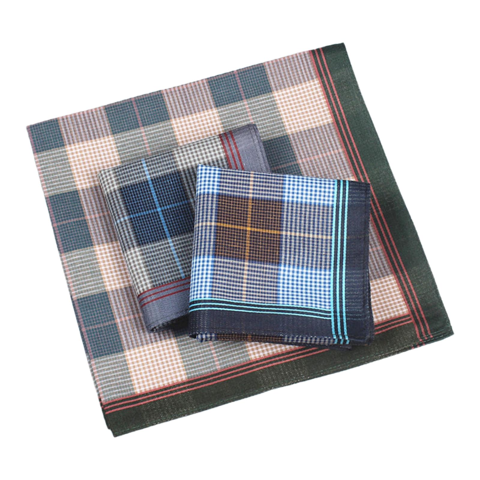 6Pcs Unisex Cotton Handkerchie - Men'S Grooming Set Gift ulasan dan harga
