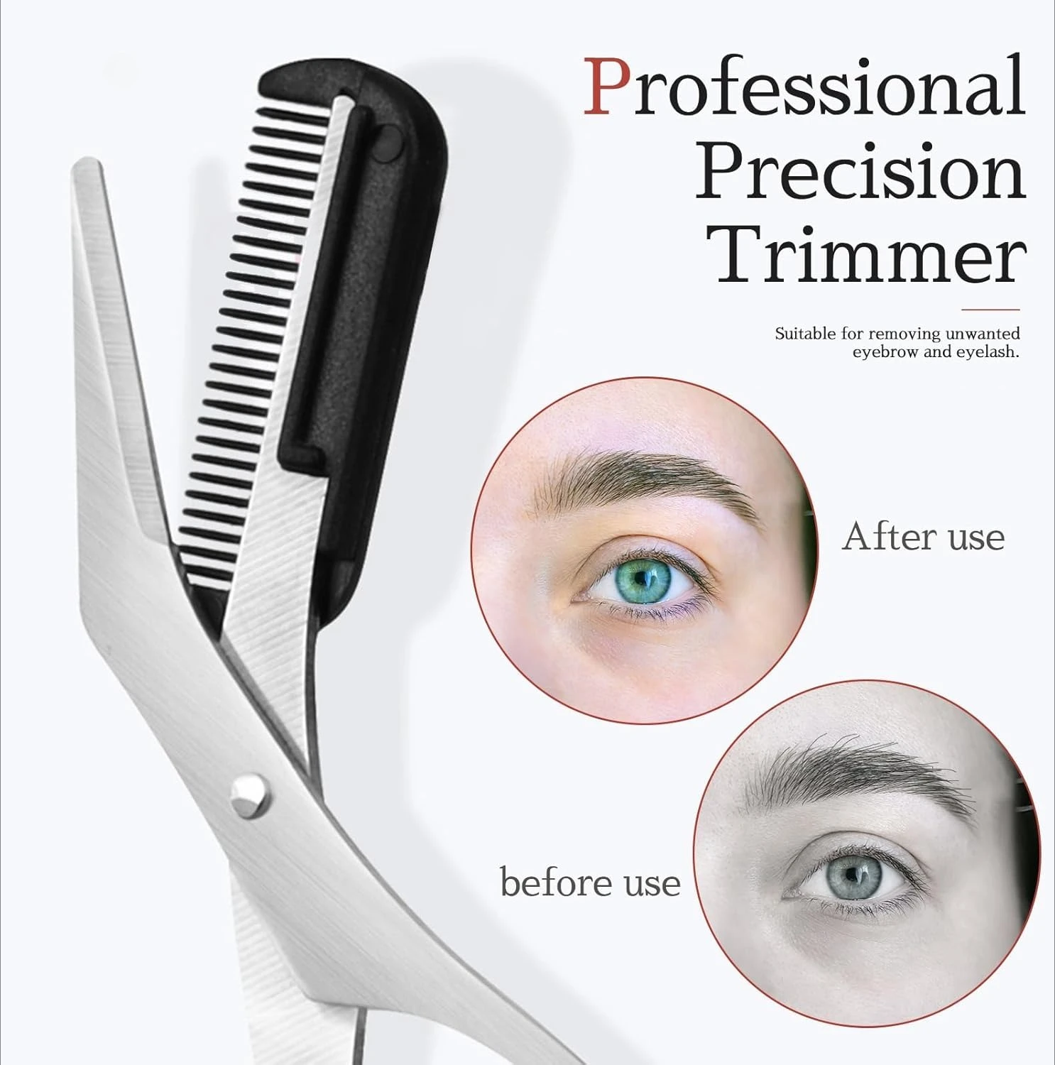 Stainless Steel Eyebrow Groomi - Men'S Grooming Eyebrow Shape ulasan dan harga