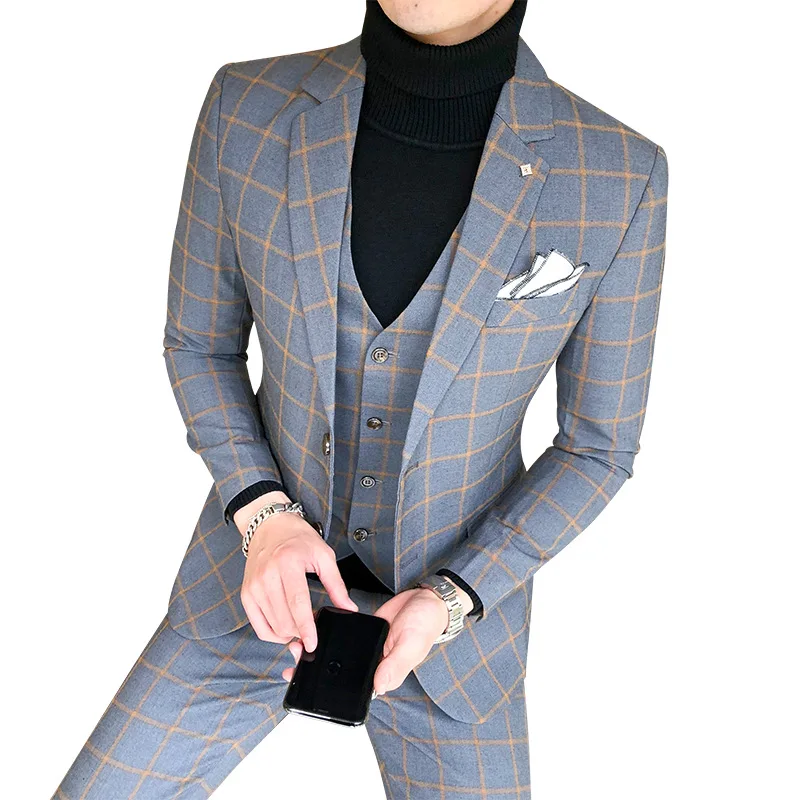 Blazer and Vest and Pants / Bo - Men'S Grooming Kits ulasan dan harga