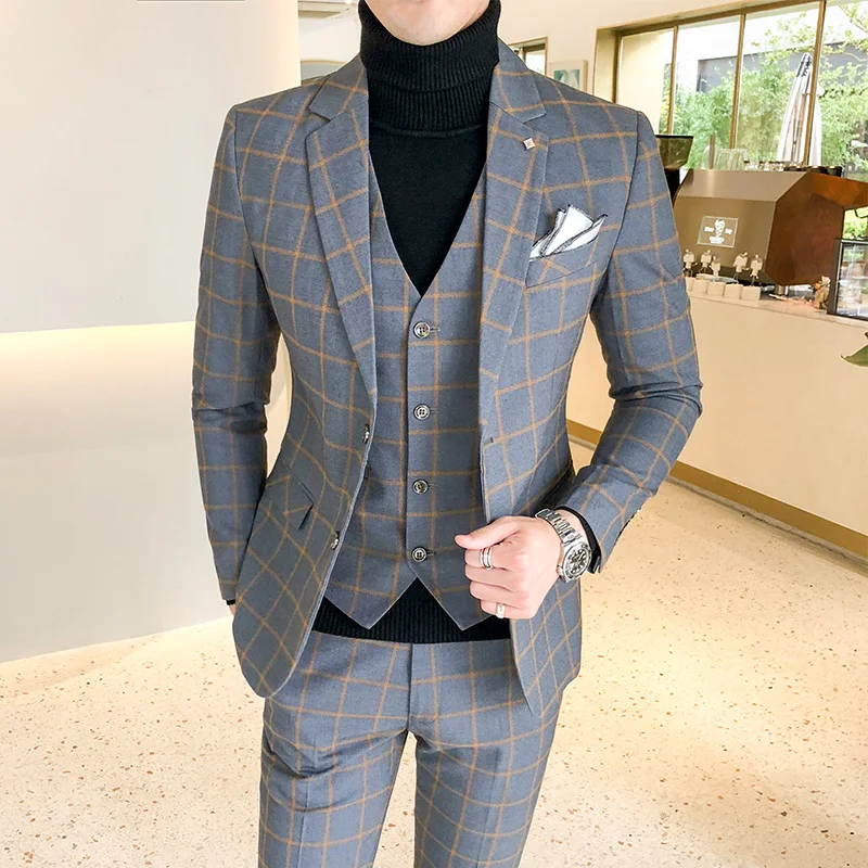Blazer and Vest and Pants / Bo - Men'S Grooming Kits ulasan dan harga