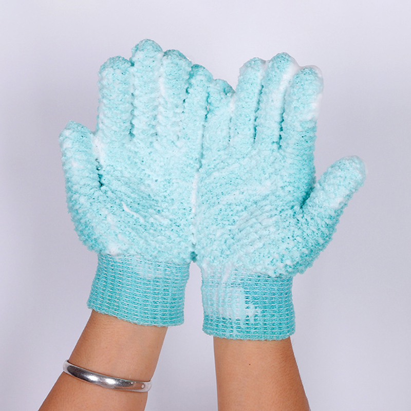 2PCS Exfoliating Bath Gloves S - Exfoliating Scrub Mens ulasan dan harga