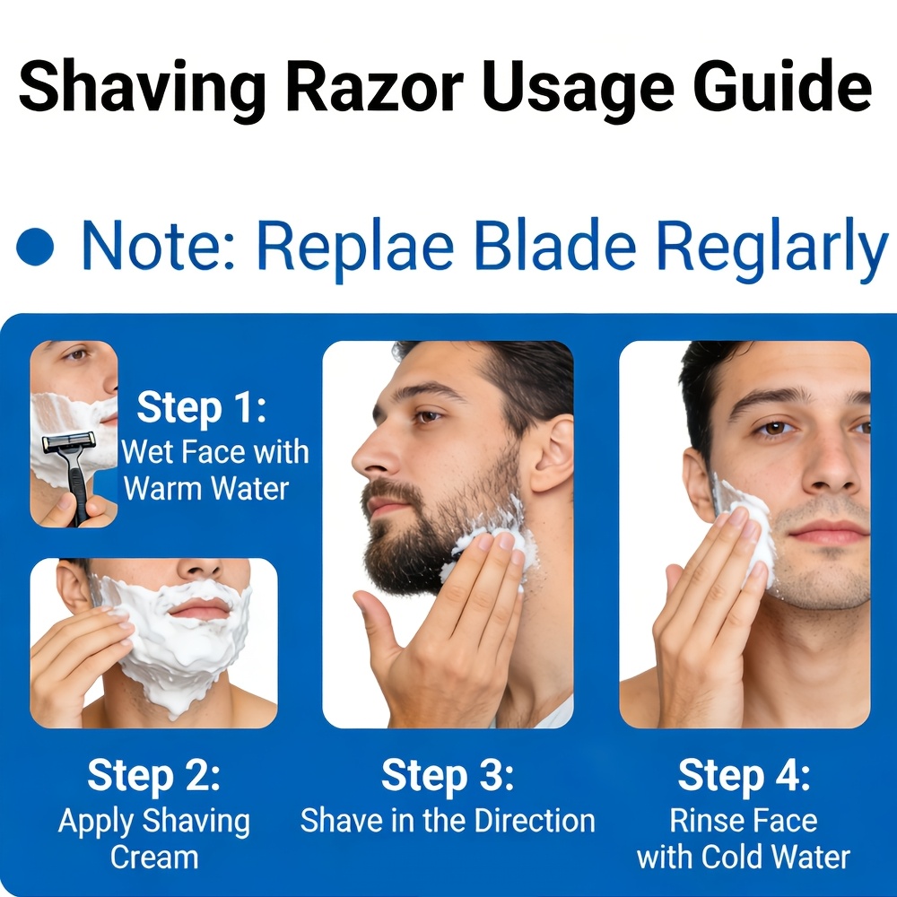 Manual Razor Kit 6-Layer Safet - Men'S Grooming Experience ulasan dan harga