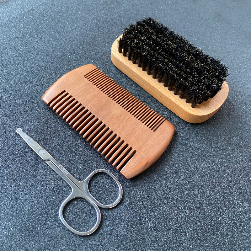 Men's Beard Grooming Set, Bear - Men'S Grooming Organizer ulasan dan harga