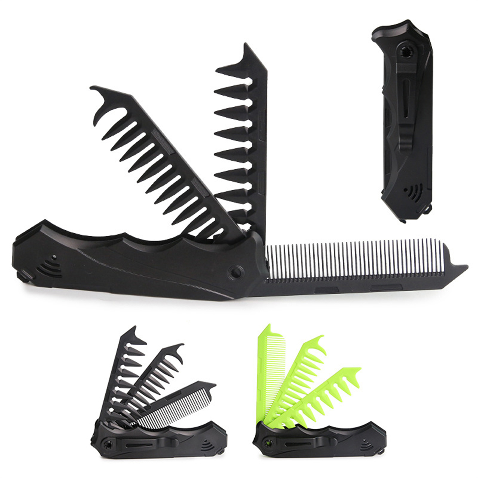 Dual Tooth Folding Comb for Me - Men'S Grooming Organizer ulasan dan harga