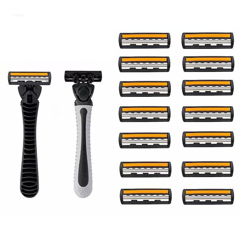 Premium 3 Layer Manual Razor F - Men'S Grooming Set Gift ulasan dan harga