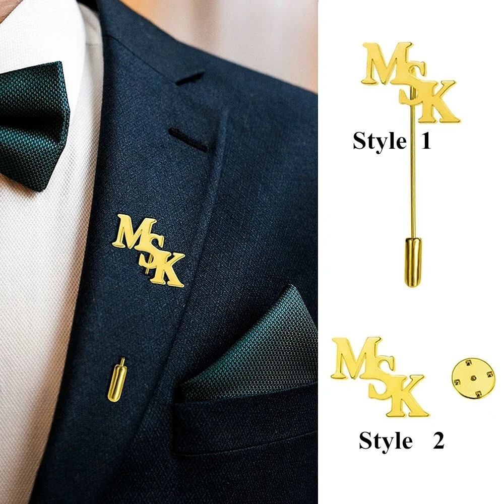 Customized Name Lapel Pin For  - Men'S Grooming Set Gift ulasan dan harga