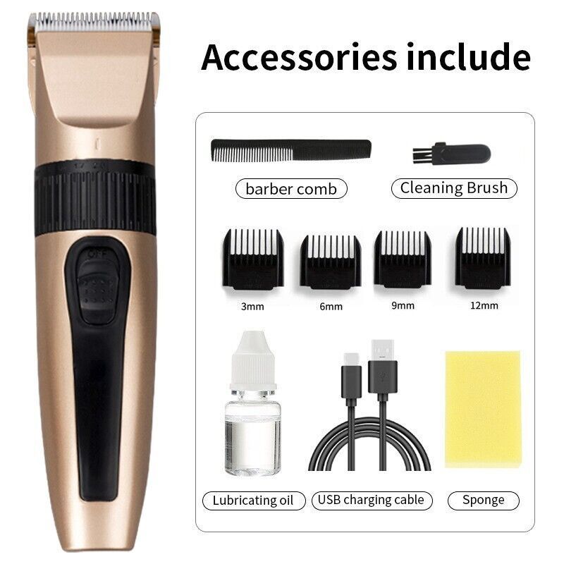 Professional Cordless Hair Cli - Men'S Grooming Hair ulasan dan harga