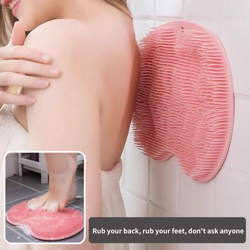 Shower Foot Scrubber Mat Back  - Exfoliating Scrub Mens ulasan dan harga