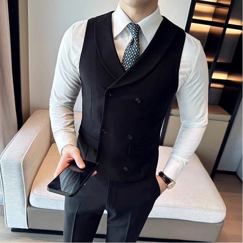 ( Vest + Pants) Men's Double-b - Men'S Grooming Kits ulasan dan harga